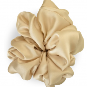 Cream Scrunchie