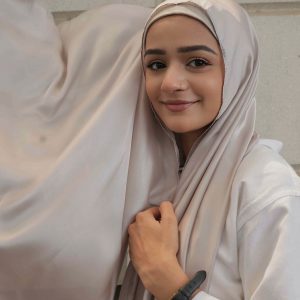 Silver Silk - Instant Hijab