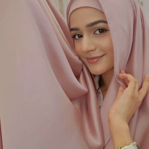 Tea Pink Silk - Instant Hijab