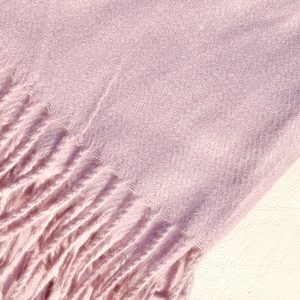 Cashmere Scarf - Powder Pink