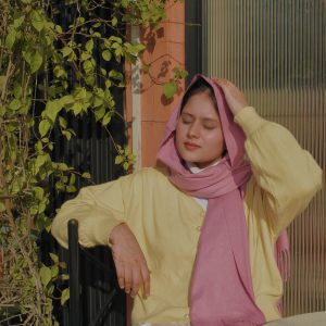 Cashmere Scarf - Tea Rose